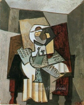 fight with cudgels Painting - Still life with pigeon 1919 Pablo Picasso